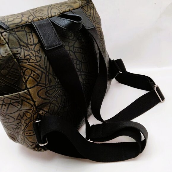 Vivienne Westwood BackPack Bag Brown Leather 4735500 - Picture 4 of 9